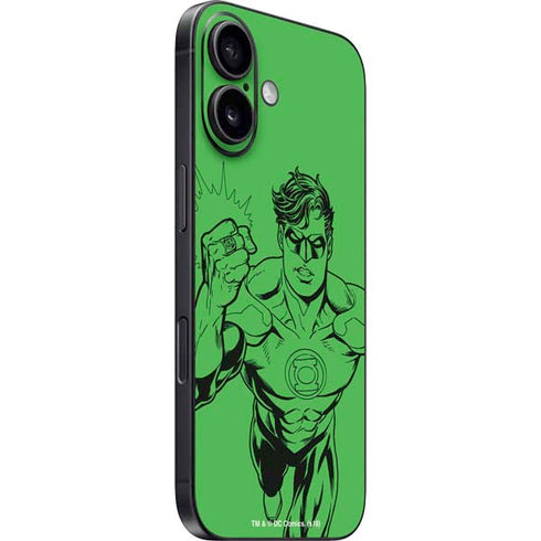 DC Comics Green Lantern Comic Pop iPhone 16 Skin