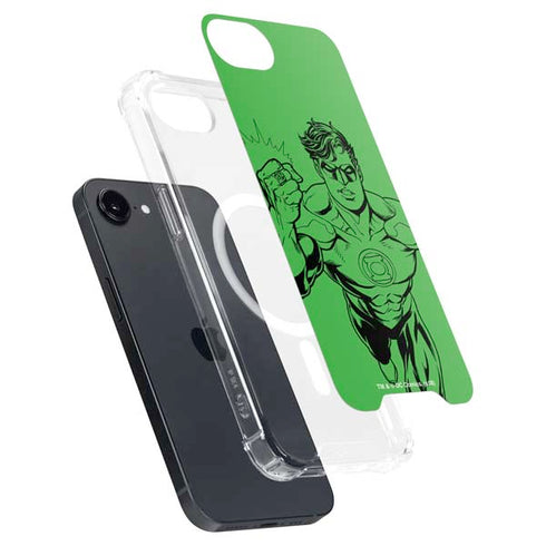 DC Comics Green Lantern Comic Pop iPhone 16e MagSafe Case