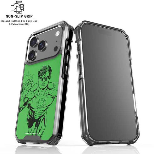 DC Comics Green Lantern Comic Pop iPhone 18 Pro Clear Case