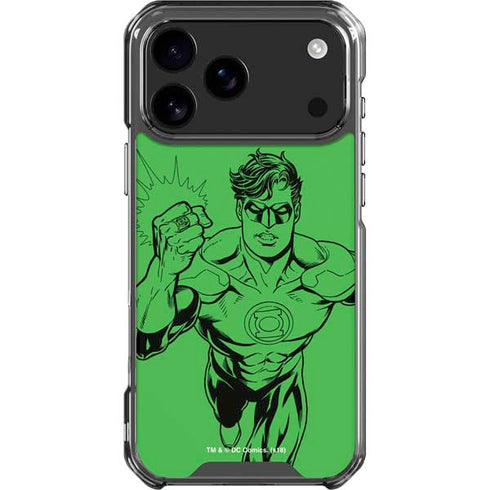 DC Comics Green Lantern Comic Pop iPhone 18 Pro Max Clear Case