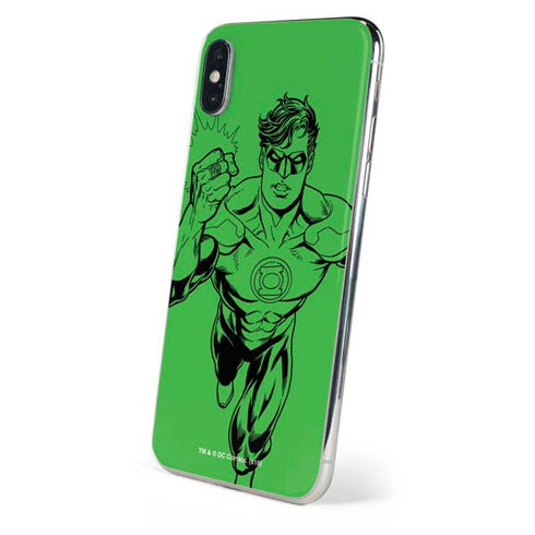 DC Comics Green Lantern Comic Pop iPhone XS Skin
