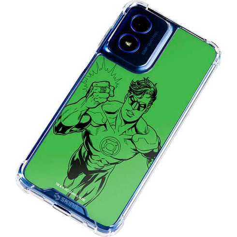 DC Comics Green Lantern Comic Pop Moto G 5G (2024) Clear Case