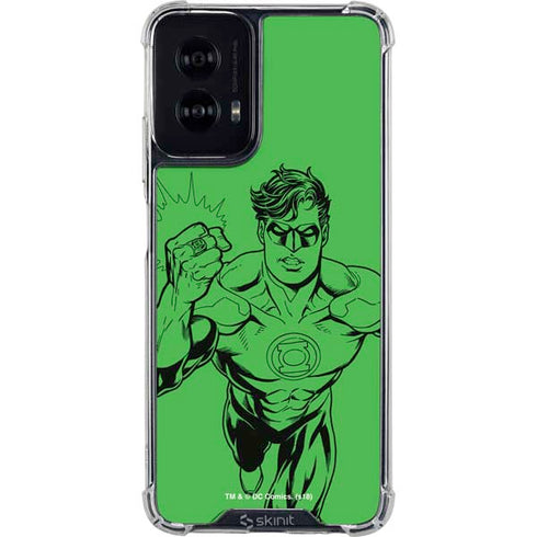 DC Comics Green Lantern Comic Pop Moto G Power 5G (2024) Clear Case