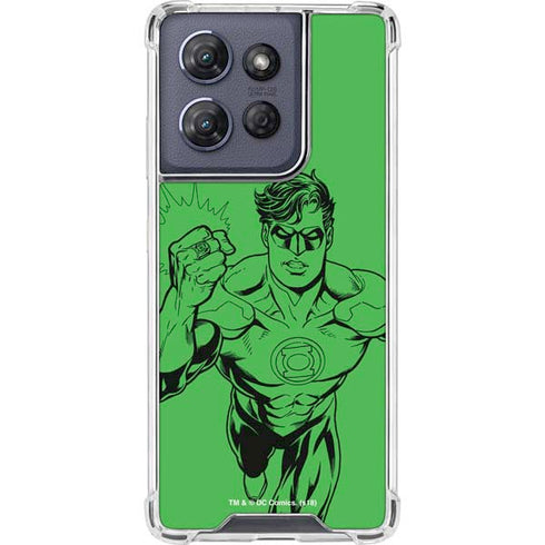 DC Comics Green Lantern Comic Pop Moto G Power 5G (2025) Clear Case
