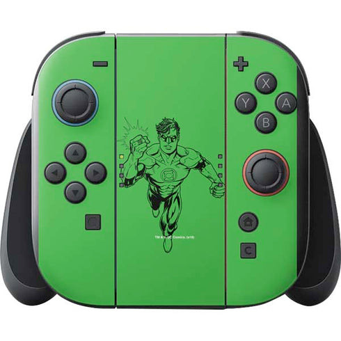 DC Comics Green Lantern Comic Pop Nintendo Switch 2 (2025) with Joy-Con Skin