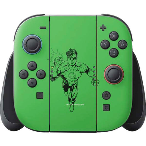 DC Comics Green Lantern Comic Pop Nintendo Switch 2 (2025) Joy-Con Controller Skin
