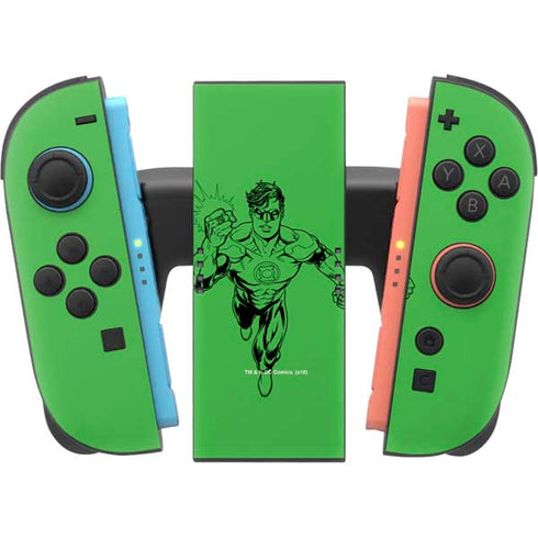 DC Comics Green Lantern Comic Pop Nintendo Switch 2 (2025) Joy-Con Controller Skin