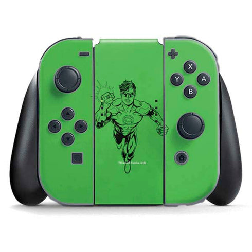 DC Comics Green Lantern Comic Pop Nintendo Skins