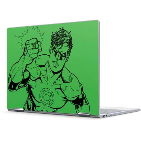 DC Comics Green Lantern Comic Pop Pixelbook Skin