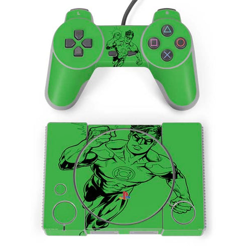 DC Comics Green Lantern Comic Pop PlayStation Classic Bundle Skin