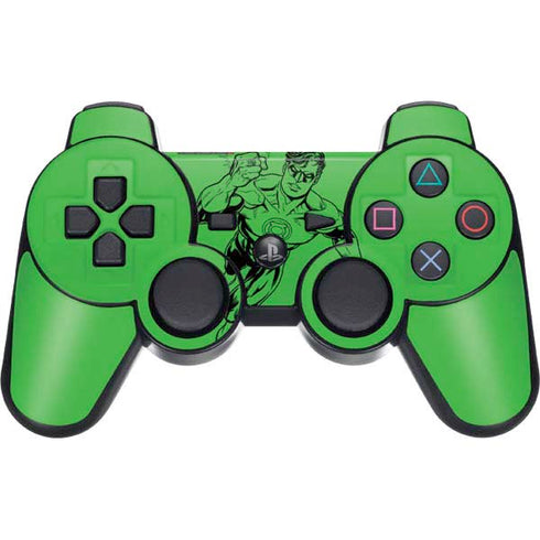 DC Comics Green Lantern Comic Pop PS3 Dual Shock wireless controller Skin