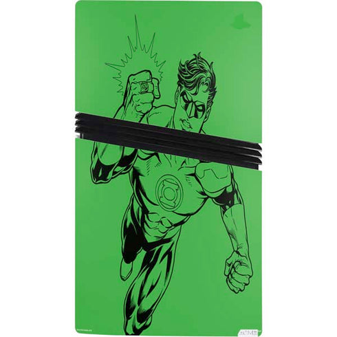 DC Comics Green Lantern Comic Pop PS5 Pro Console Skin