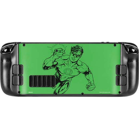 DC Comics Green Lantern Comic Pop Steam Deck Handheld Gaming Computer Skin