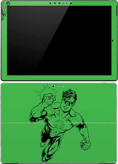 DC Comics Green Lantern Comic Pop Surface Pro (2017) Skin