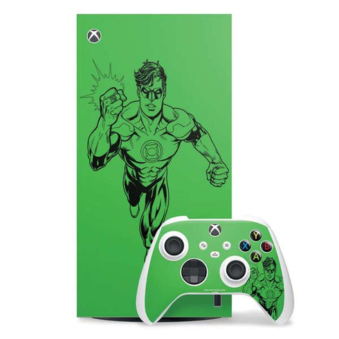 DC Comics Green Lantern Comic Pop Xbox Series X Skins
