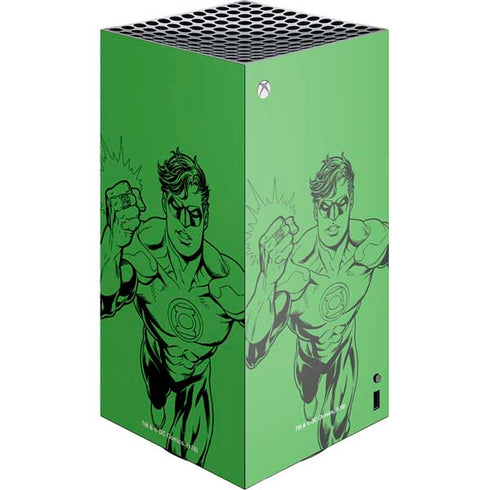 DC Comics Green Lantern Comic Pop XBox Series X Digital Edition Console Skin