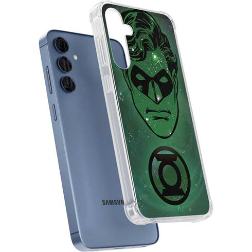 DC Comics Green Lantern Cosmic Portrait Galaxy A35 5G Clear Case