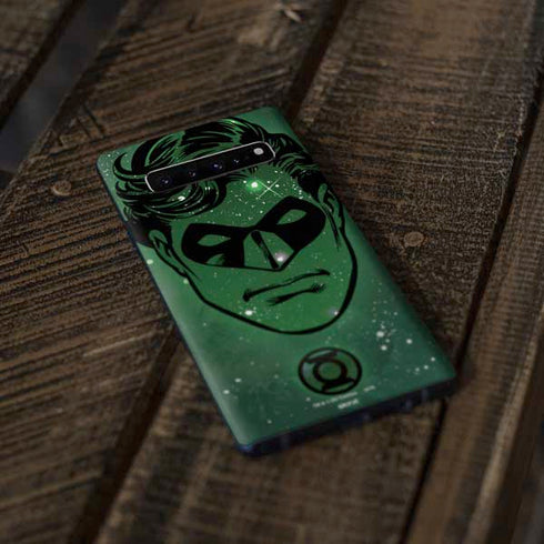 DC Comics Green Lantern Cosmic Portrait Galaxy S10 Skin