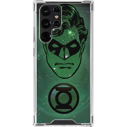 DC Comics Green Lantern Cosmic Portrait Galaxy S23 Ultra Clear Case