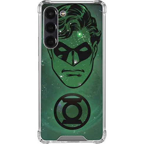 DC Comics Green Lantern Cosmic Portrait Galaxy S24 FE Clear Case