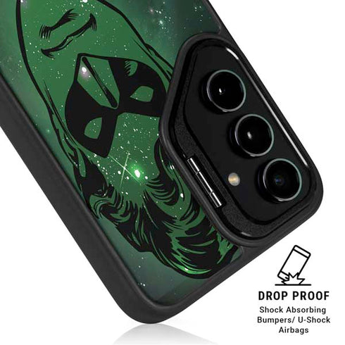 DC Comics Green Lantern Cosmic Portrait Galaxy S25 Kickstand Case