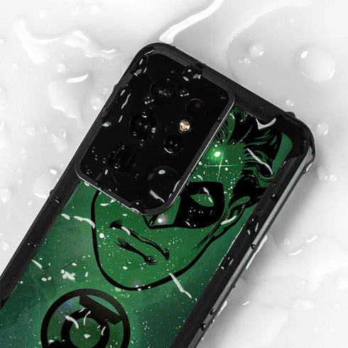 DC Comics Green Lantern Cosmic Portrait Galaxy S24 Ultra Waterproof Case