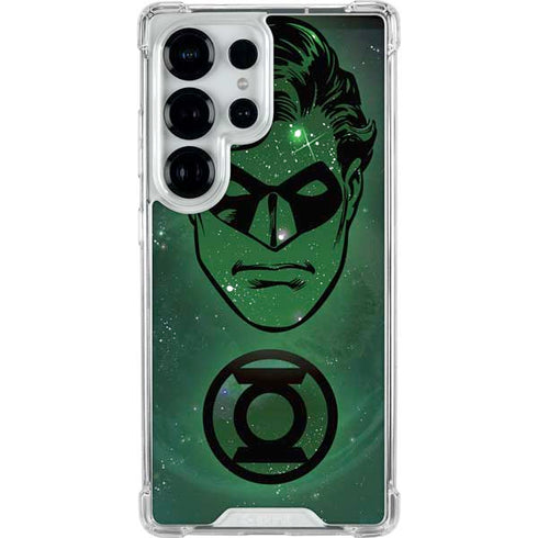 DC Comics Green Lantern Cosmic Portrait Galaxy S25 Ultra Clear Case