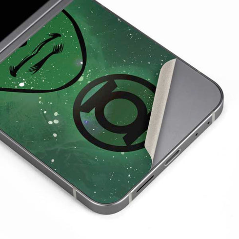 DC Comics Green Lantern Cosmic Portrait Galaxy Z Flip6 Skin