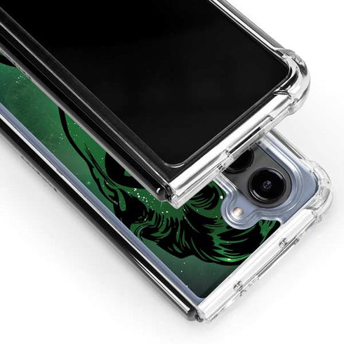 DC Comics Green Lantern Cosmic Portrait Galaxy Z Fold5 5G Clear Case