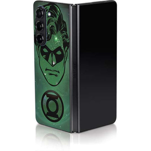 DC Comics Green Lantern Cosmic Portrait Galaxy Z Fold5 5G Skin