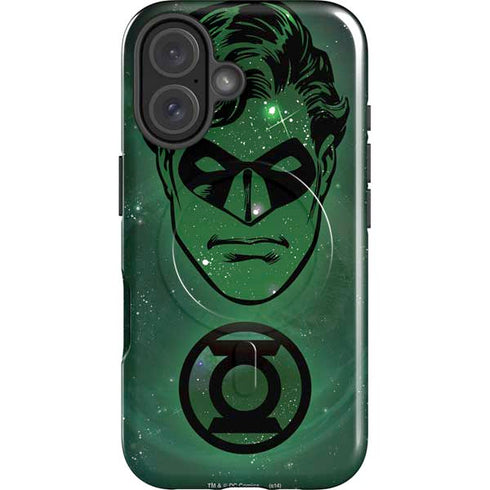 DC Comics Green Lantern Cosmic Portrait iPhone 16 Magsafe Impact Case
