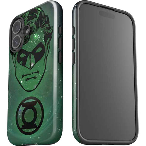DC Comics Green Lantern Cosmic Portrait iPhone 16 Plus Impact Case