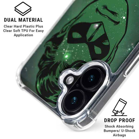 DC Comics Green Lantern Cosmic Portrait iPhone 16 Plus MagSafe Case