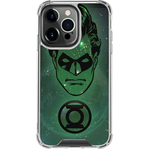 DC Comics Green Lantern Cosmic Portrait iPhone 16 Pro Clear Case