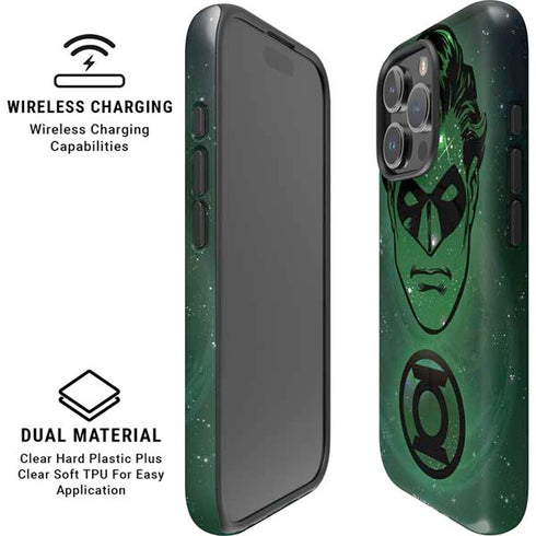 DC Comics Green Lantern Cosmic Portrait iPhone 16 Pro Magsafe Impact Case