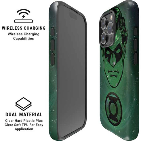 DC Comics Green Lantern Cosmic Portrait iPhone 16 Pro Max Magsafe Impact Case