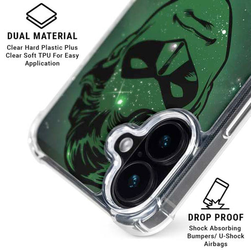 DC Comics Green Lantern Cosmic Portrait iPhone 17 Clear Case