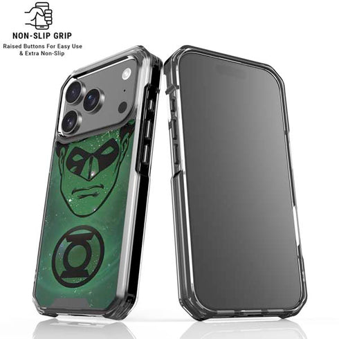 DC Comics Green Lantern Cosmic Portrait iPhone 18 Pro Clear Case