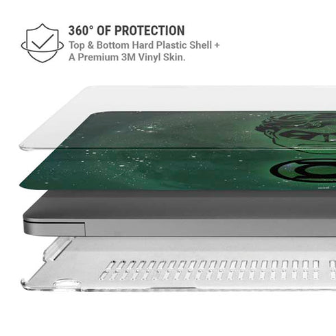 DC Comics Green Lantern Cosmic Portrait MacBook Pro 14in (2021-24) Case plus Skin