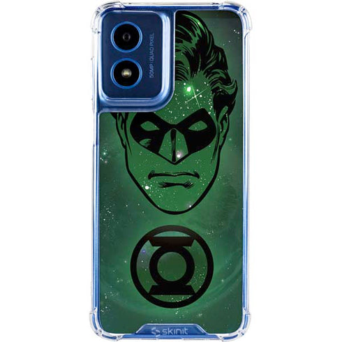 DC Comics Green Lantern Cosmic Portrait Moto G Play 4G (2024) Clear Case