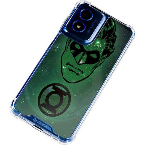 DC Comics Green Lantern Cosmic Portrait Moto G Play 4G (2024) Clear Case