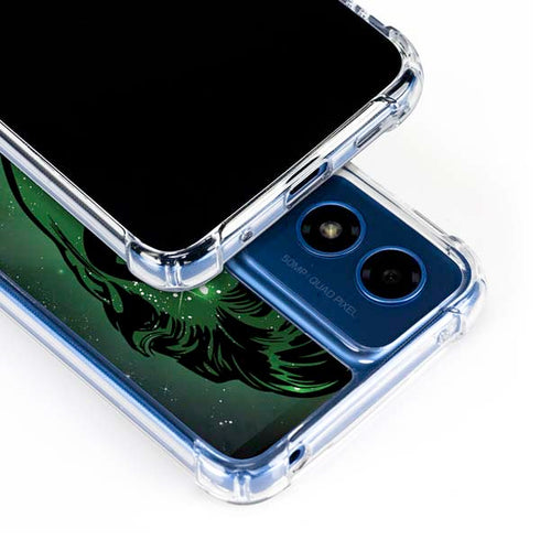 DC Comics Green Lantern Cosmic Portrait Moto G Play 4G (2024) Clear Case