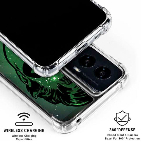 DC Comics Green Lantern Cosmic Portrait Moto G Power 5G (2024) Clear Case