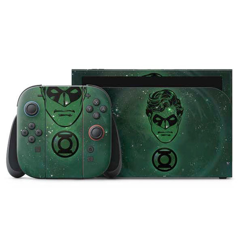 DC Comics Green Lantern Cosmic Portrait Nintendo Switch 2 (2025) with Joy-Con Skin