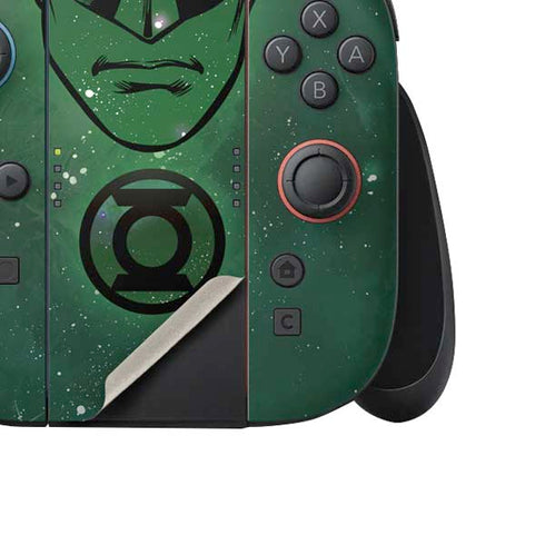 DC Comics Green Lantern Cosmic Portrait Nintendo Switch 2 (2025) Joy-Con Controller Skin