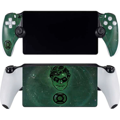 DC Comics Green Lantern Cosmic Portrait PlayStation Portal Remote Player Skin