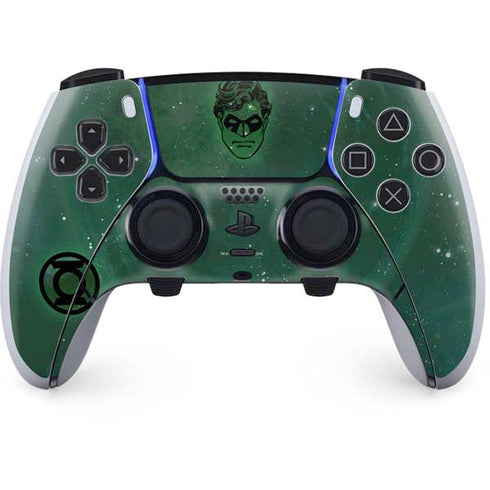 DC Comics Green Lantern Cosmic Portrait PS5 DualSense Edge Pro Controller Skin