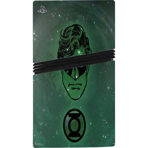 DC Comics Green Lantern Cosmic Portrait PS5 Pro Console Skin