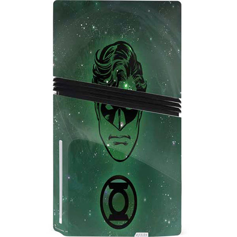 DC Comics Green Lantern Cosmic Portrait PS5 Pro Disk Console Skin