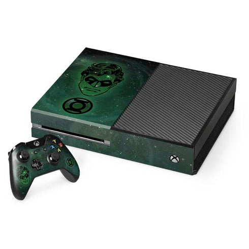 DC Comics Green Lantern Cosmic Portrait Xbox One Console and Controller Bundle Skin